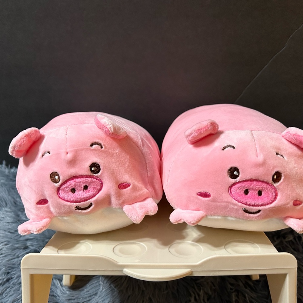 004 BOGO: buy 1 get 1 Pink Pig plushies